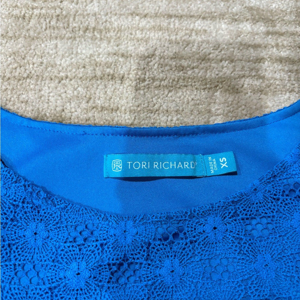 Tori Richard Blue Dress